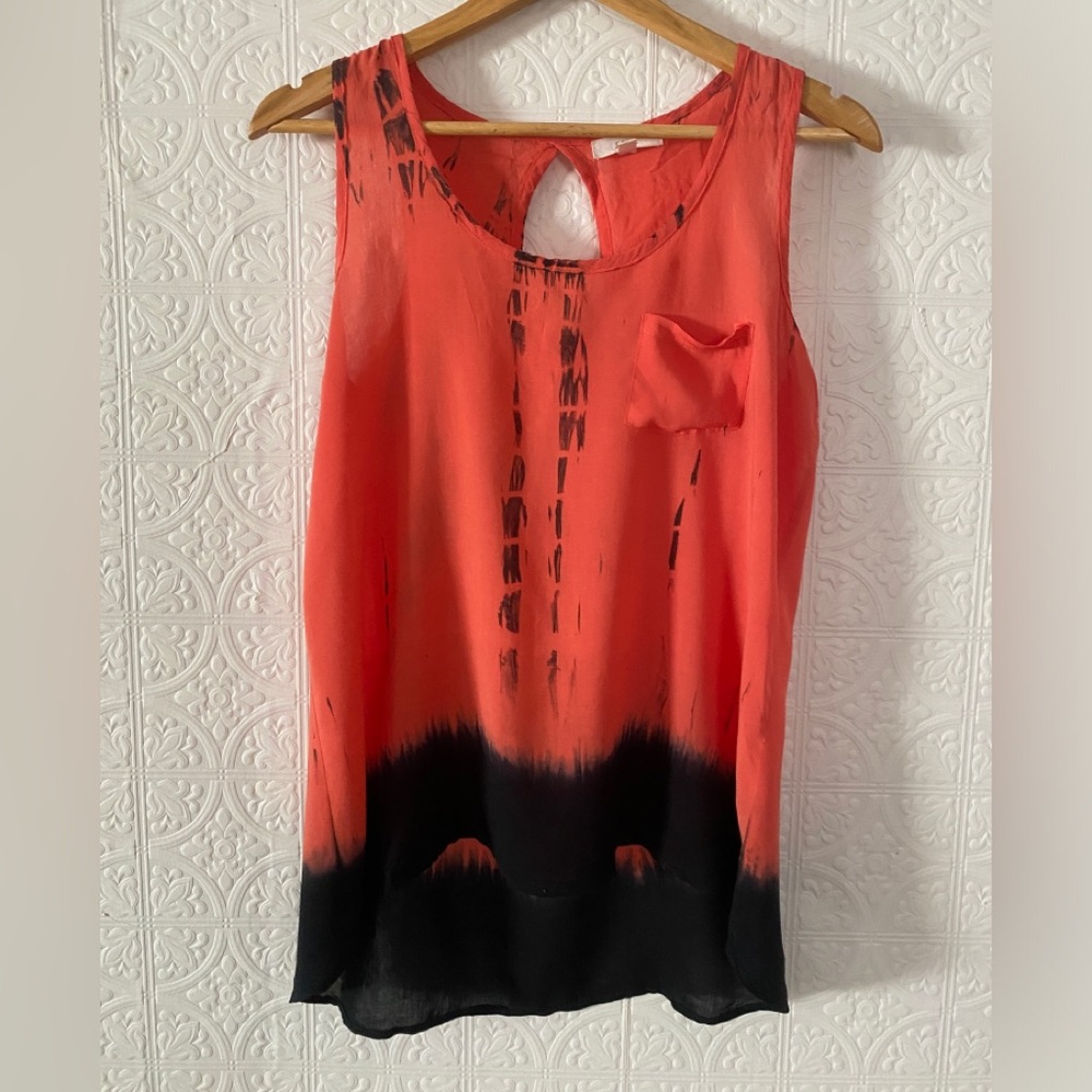 Edge | Sleeveless Tye-Dye | Small | Pocket Detail